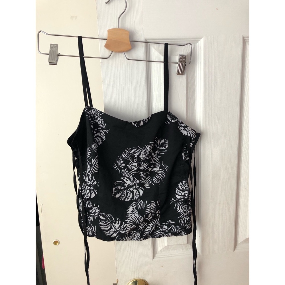 Side Tie Bustier